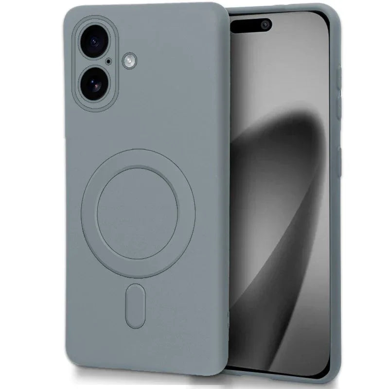 Carcasa COOL para iPhone 17 Magnética Cover Gris - PixelPlaza