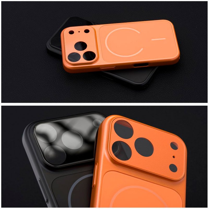 Carcasa COOL para iPhone 17 Magnética Cover Naranja