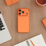 Carcasa COOL para iPhone 17 Magnética Cover Naranja