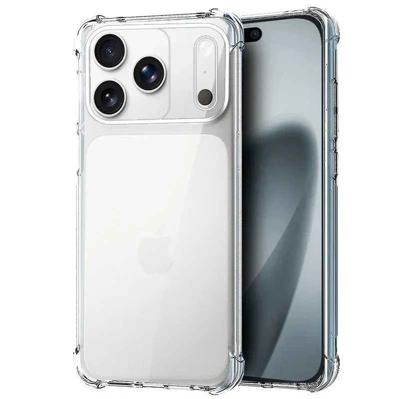 Carcasa COOL para iPhone 17 Pro AntiShock Transparente - PixelPlaza