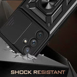 Carcasa COOL para iPhone 17 Pro Hard Ring Negro - PixelPlaza