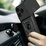 Carcasa COOL para iPhone 17 Pro Hard Ring Negro - PixelPlaza