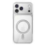 Carcasa COOL para iPhone 17 Pro Magnética Borde Plata - PixelPlaza