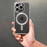 Carcasa COOL para iPhone 17 Pro Magnética Borde Plata - PixelPlaza