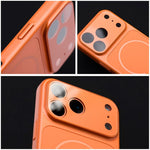 Carcasa COOL para iPhone 17 Pro Magnética Cover Naranja