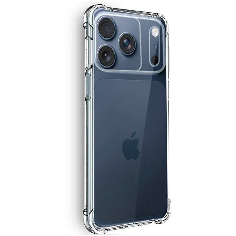 Carcasa COOL para iPhone 17 Pro Max AntiShock Transparente - PixelPlaza