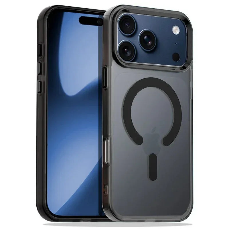 Carcasa COOL para iPhone 17 Pro Max Magnética Colorful Negro - PixelPlaza