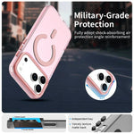 Carcasa COOL para iPhone 17 Pro Max Magnética Colorful Rosa - PixelPlaza