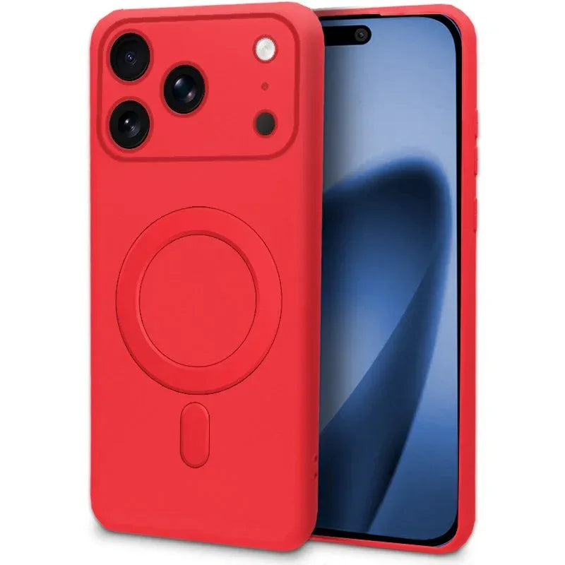 Carcasa COOL para iPhone 17 Pro Max Magnética Cover Rojo - PixelPlaza