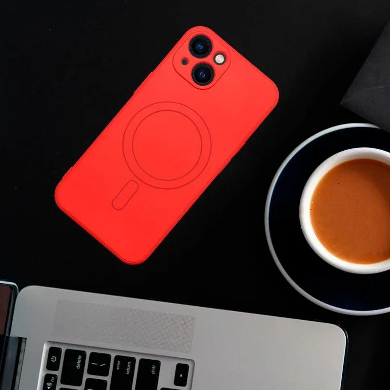 Carcasa COOL para iPhone 17 Pro Max Magnética Cover Rojo - PixelPlaza