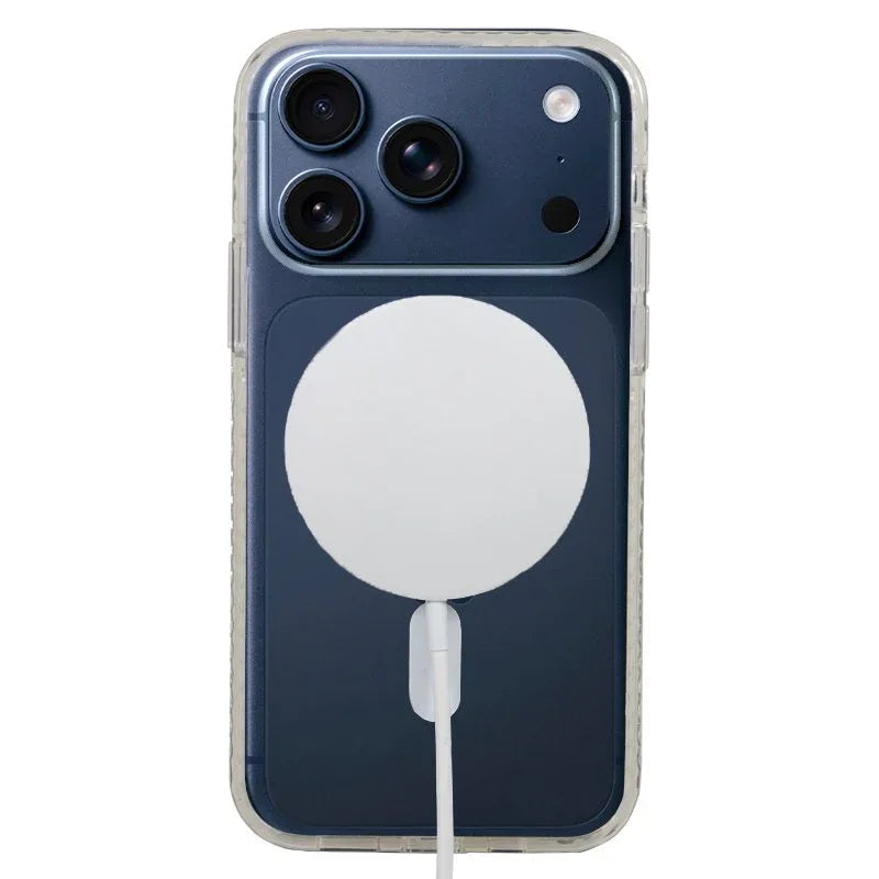 Carcasa COOL para iPhone 17 Pro Max Magnética Transparente - PixelPlaza