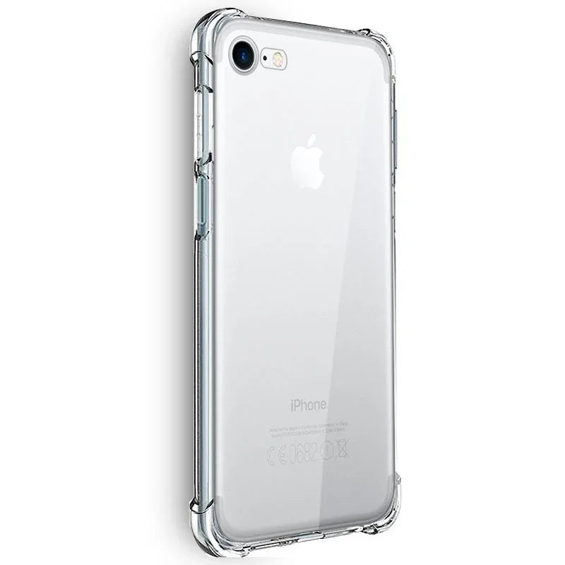 Carcasa COOL para iPhone 7 / 8 / SE (2020) / SE (2022) AntiShock Transparente - PixelPlaza