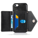 Carcasa COOL para iPhone 7 / 8 / SE (2020) / SE (2022) Colgante Wallet Negro - PixelPlaza