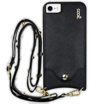 Carcasa COOL para iPhone 7 / 8 / SE (2020) / SE (2022) Correa Pop-Rock Negro - PixelPlaza