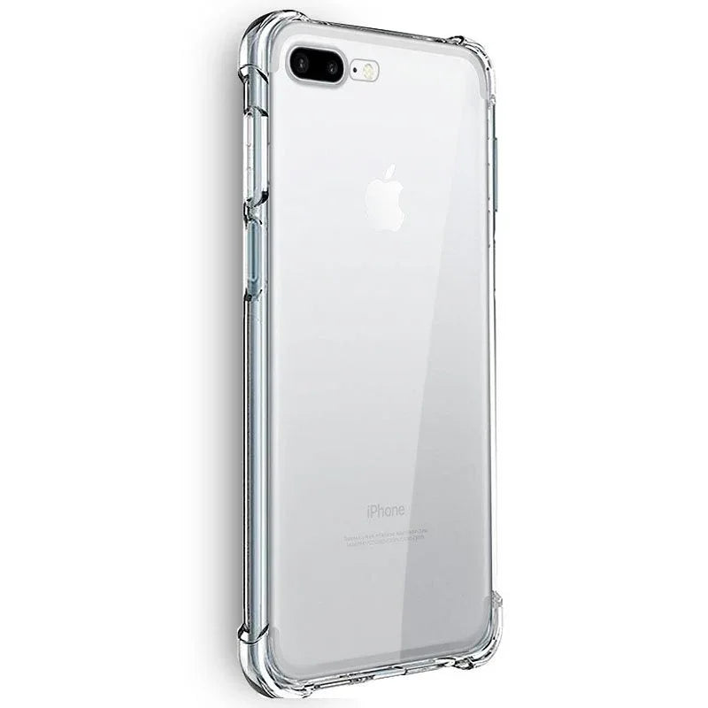 Carcasa COOL para iPhone 7 Plus / iPhone 8 Plus AntiShock Transparente - PixelPlaza