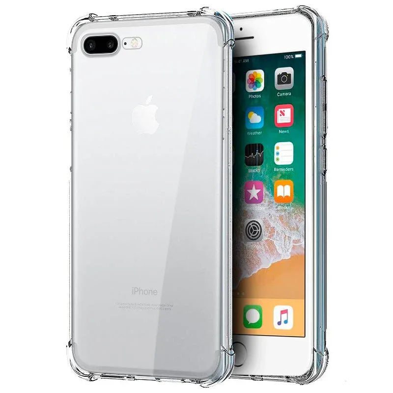 Carcasa COOL para iPhone 7 Plus / iPhone 8 Plus AntiShock Transparente - PixelPlaza