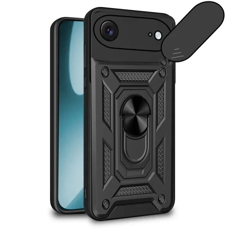Carcasa COOL para iPhone Air Hard Ring Negro - PixelPlaza