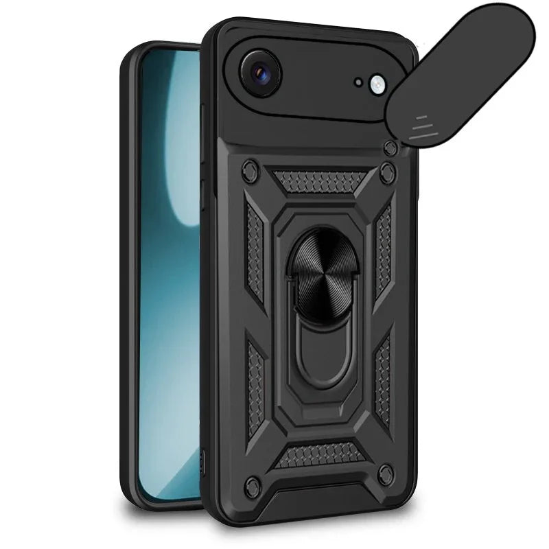 Carcasa COOL para iPhone Air Hard Ring Negro - PixelPlaza