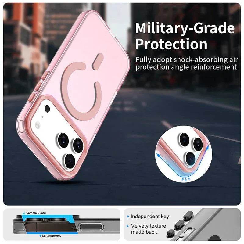 Carcasa COOL para iPhone Air Magnética Colorful Rosa - PixelPlaza