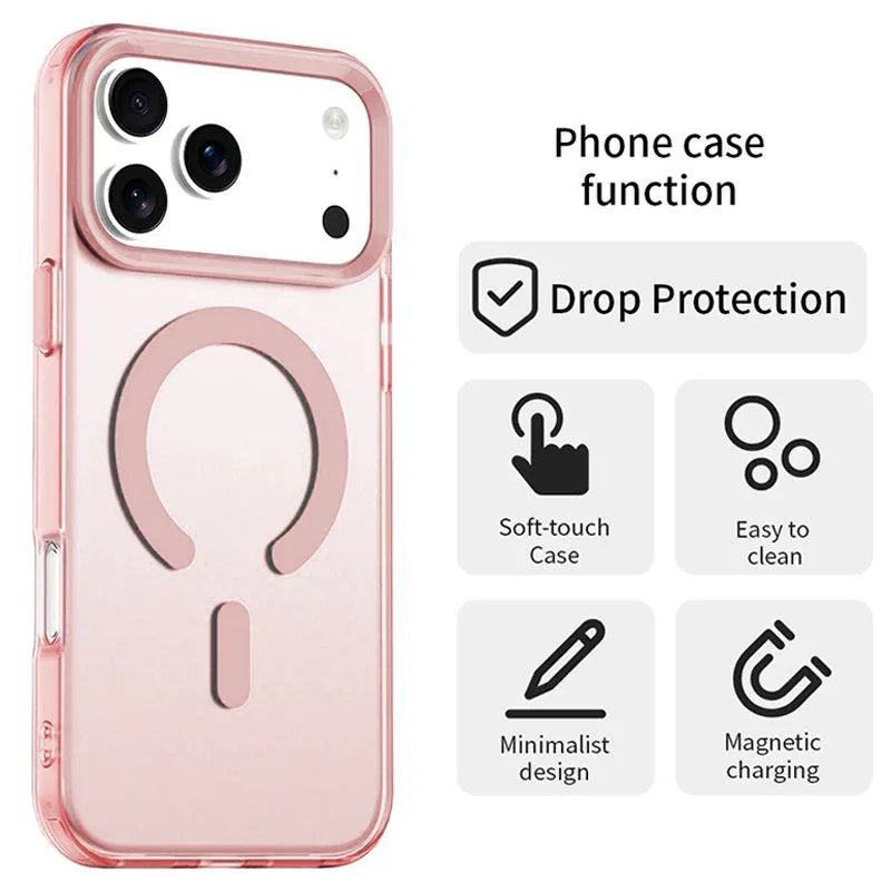 Carcasa COOL para iPhone Air Magnética Colorful Rosa - PixelPlaza