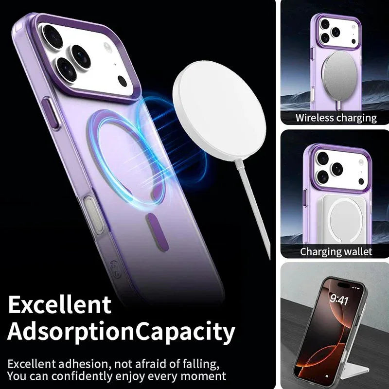 Carcasa COOL para iPhone Air Magnética Colorful Violeta - PixelPlaza