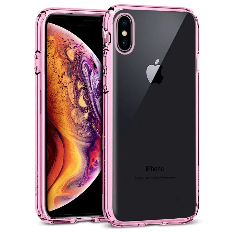 Carcasa COOL para iPhone XS Max Borde Metalizado (Rosa) - PixelPlaza