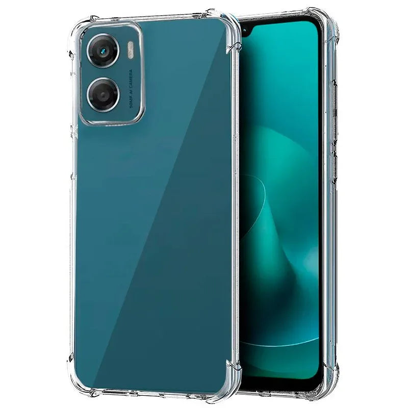 Carcasa COOL para Motorola Moto G06 / G06 Power AntiShock Transparente - PixelPlaza