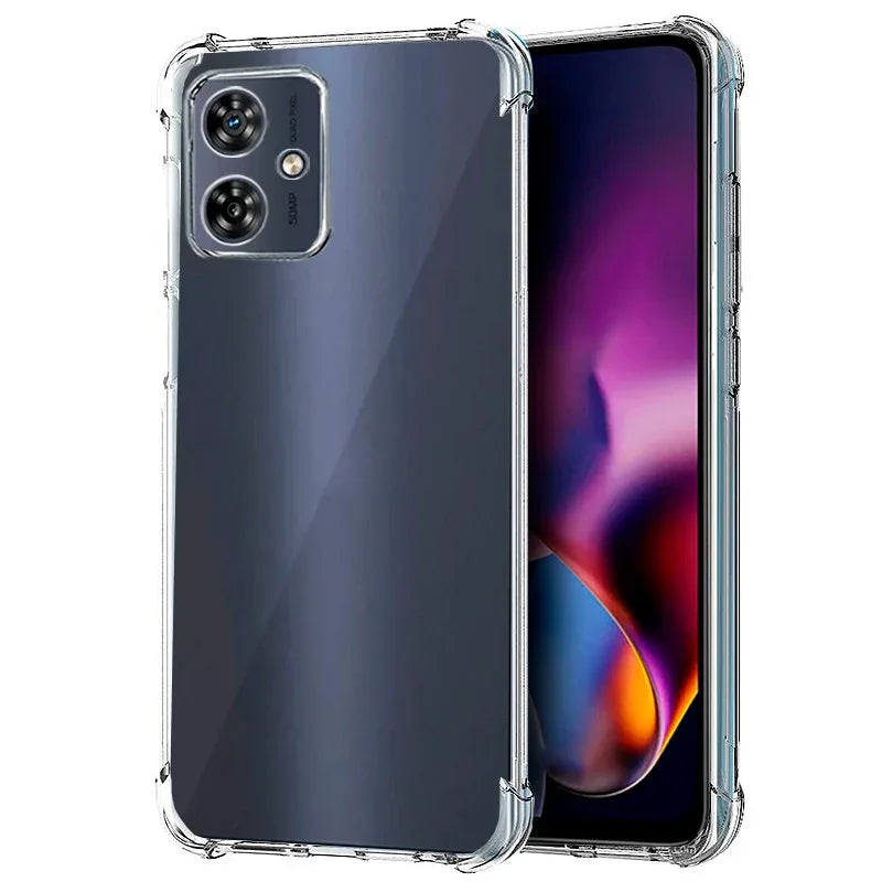 Carcasa COOL para Motorola Moto G54 5G AntiShock Transparente - PixelPlaza