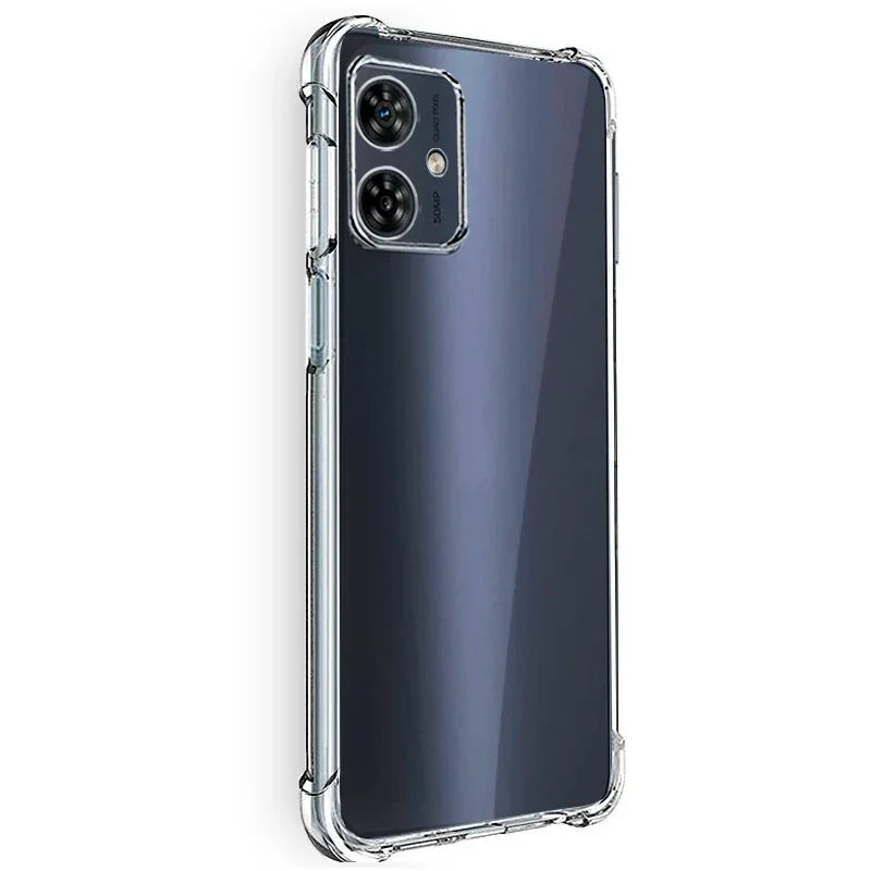 Carcasa COOL para Motorola Moto G54 5G AntiShock Transparente - PixelPlaza