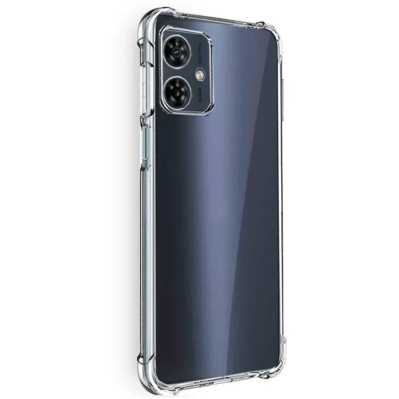 Carcasa COOL para Motorola Moto G54 5G AntiShock Transparente - PixelPlaza