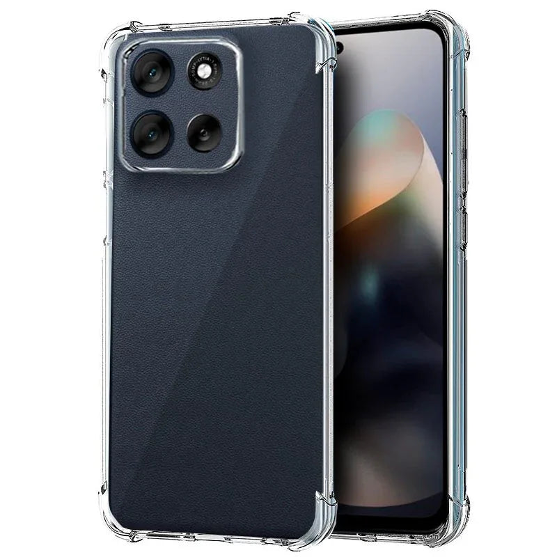 Carcasa COOL para Motorola Moto G56 5G AntiShock Transparente - PixelPlaza