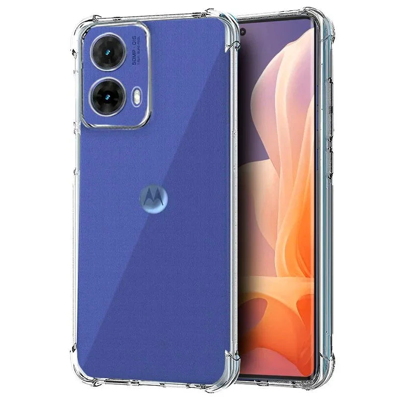 Carcasa COOL para Motorola Moto G85 5G AntiShock Transparente - PixelPlaza