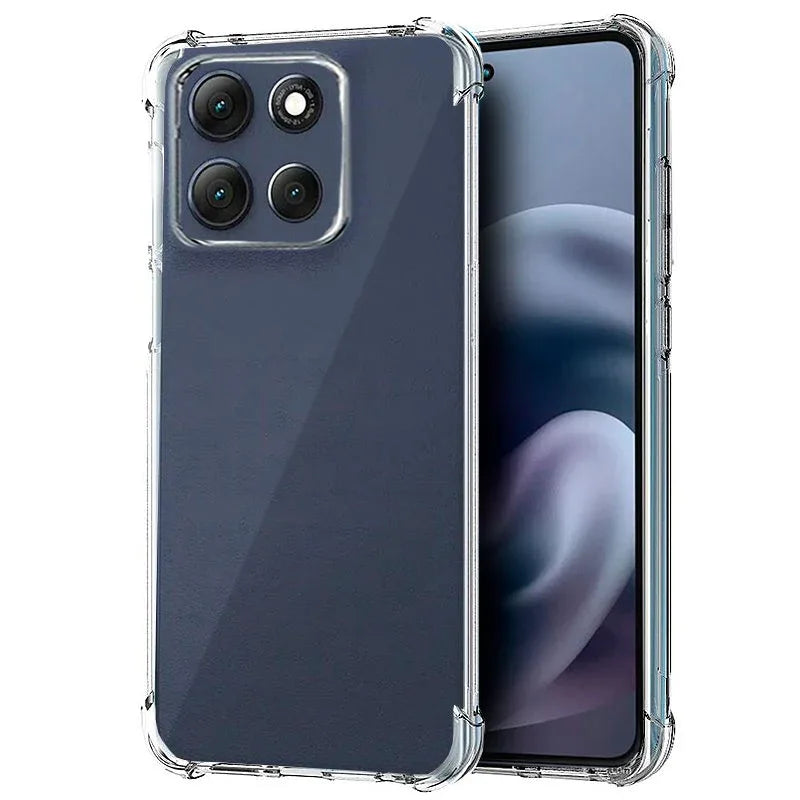 Carcasa COOL para Motorola Moto G86 5G AntiShock Transparente - PixelPlaza