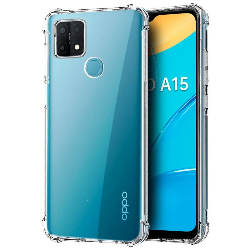 Carcasa COOL para Oppo A15 / A15s AntiShock Transparente - PixelPlaza