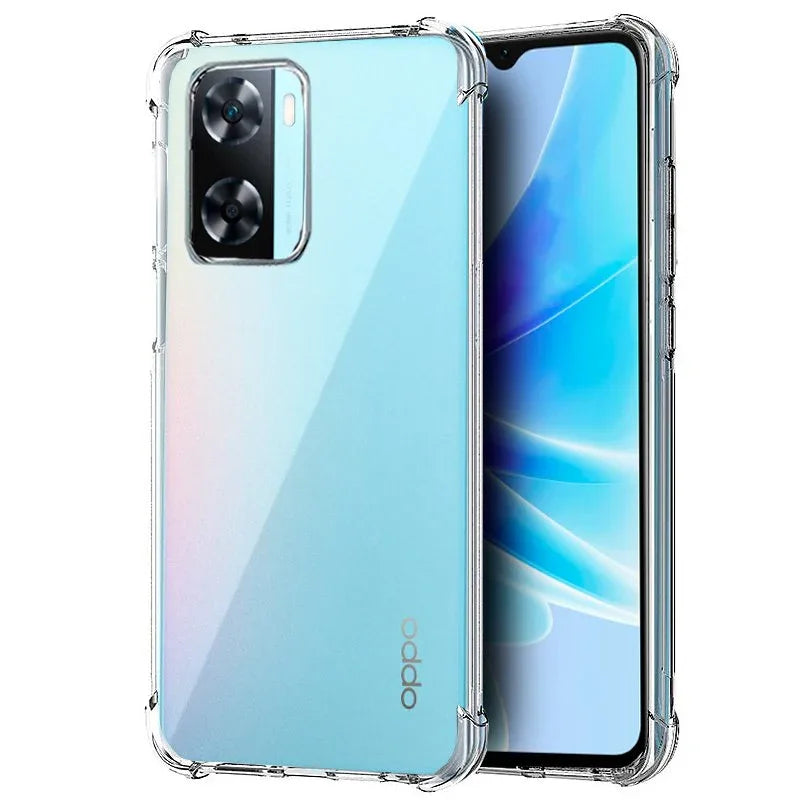 Carcasa COOL para Oppo A57s / A77 5G / Realme Narzo 50 5G Antishock Transparente - PixelPlaza