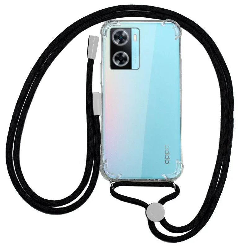 Carcasa COOL para Oppo A57s / A77 5G / Realme Narzo 50 5G Cordón Negro - PixelPlaza