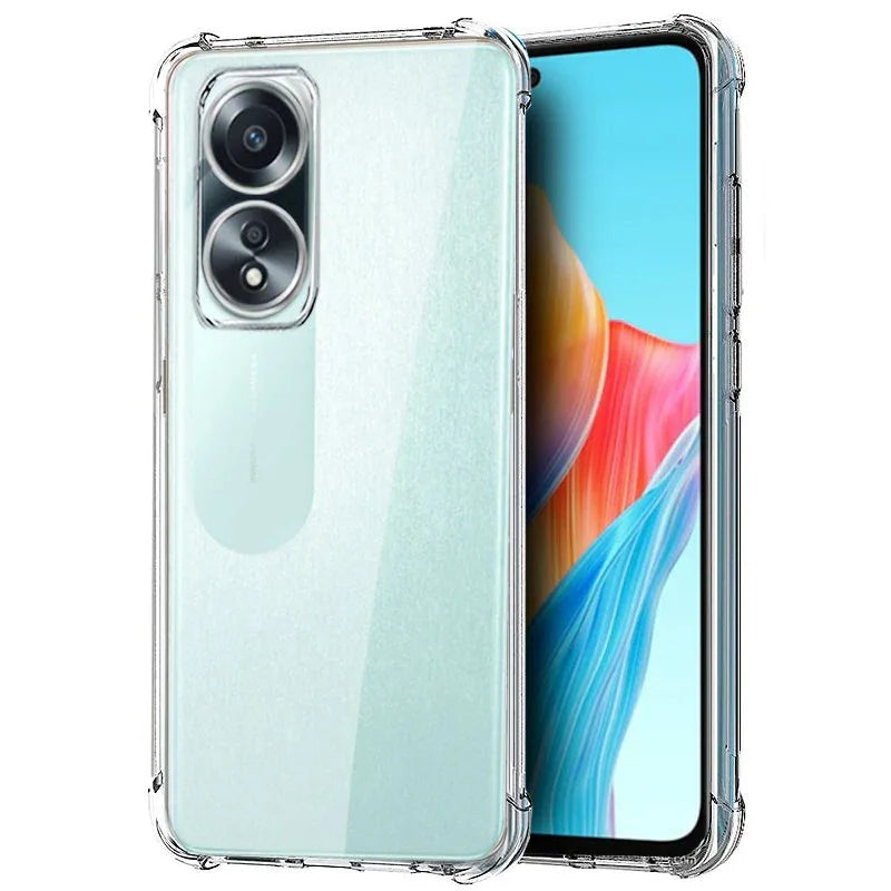Carcasa COOL para Oppo A58 4G AntiShock Transparente - PixelPlaza