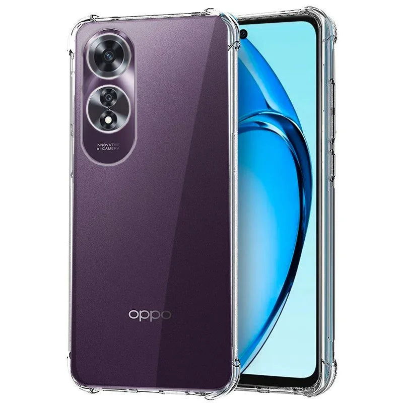 Carcasa COOL para Oppo A60 AntiShock Transparente - PixelPlaza