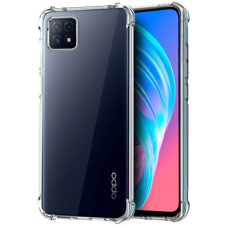 Carcasa COOL para Oppo A73 5G AntiShock Transparente - PixelPlaza