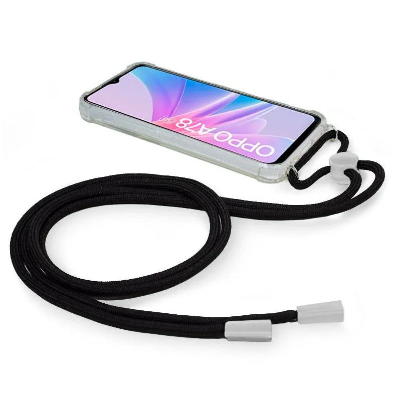 Carcasa COOL para Oppo A78 5G Cordón Negro - PixelPlaza