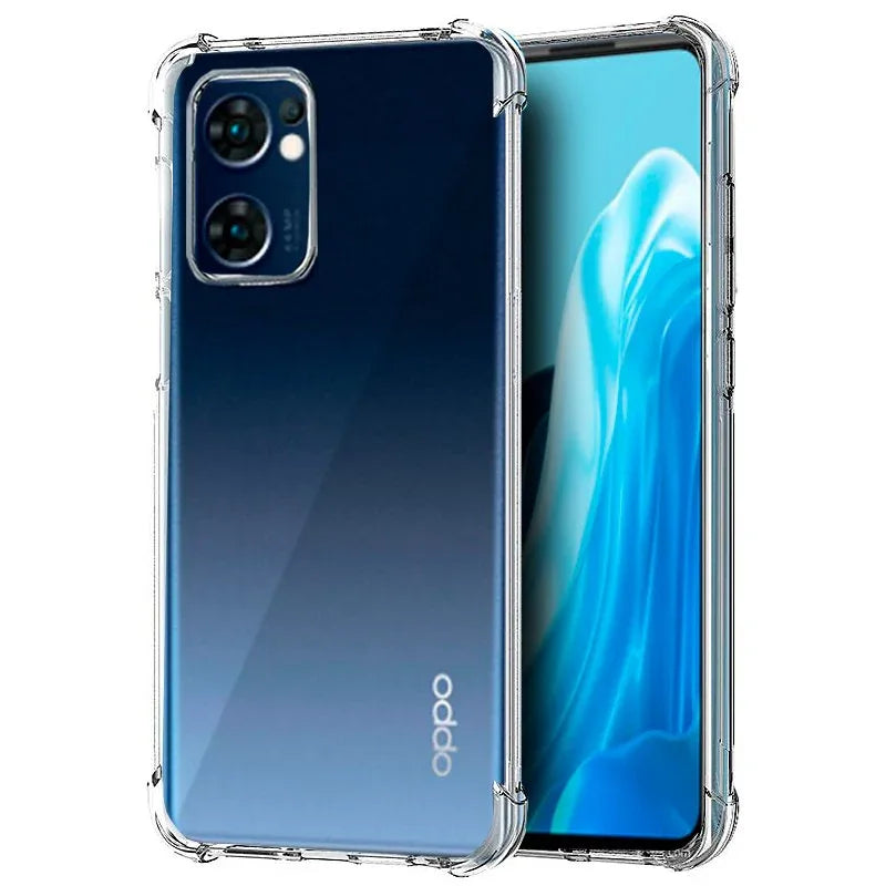 Carcasa COOL para Oppo Find X5 Lite AntiShock Transparente - PixelPlaza