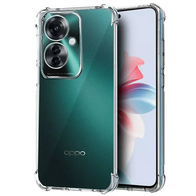 Carcasa COOL para Oppo Reno 11F 5G AntiShock Transparente - PixelPlaza