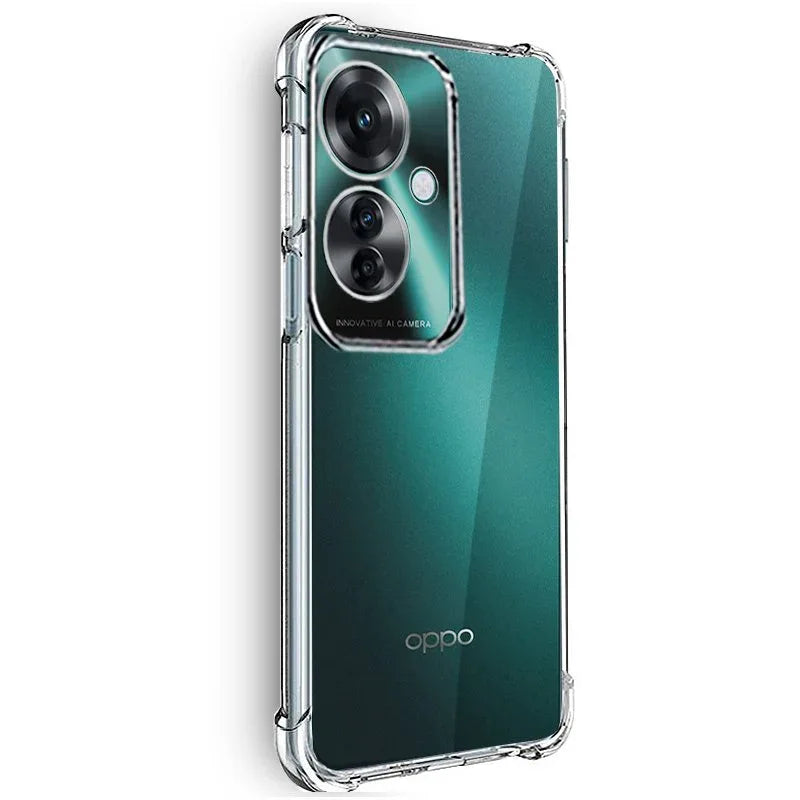 Carcasa COOL para Oppo Reno 11F 5G AntiShock Transparente - PixelPlaza