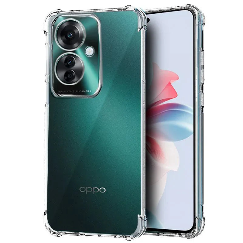 Carcasa COOL para Oppo Reno 11F 5G AntiShock Transparente - PixelPlaza