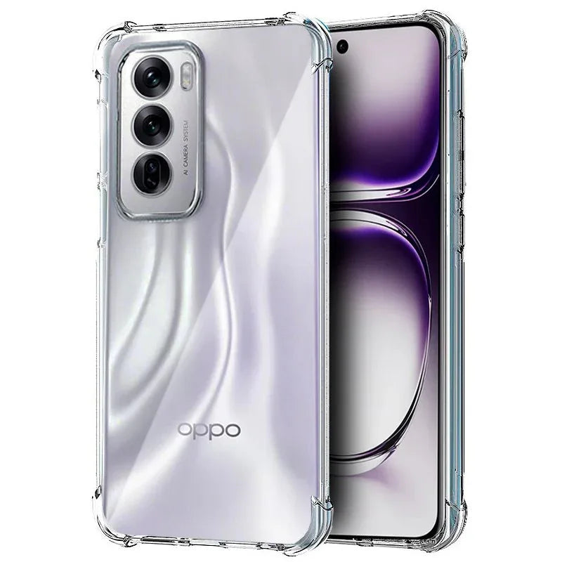 Carcasa COOL para Oppo Reno 12 5G AntiShock Transparente - PixelPlaza