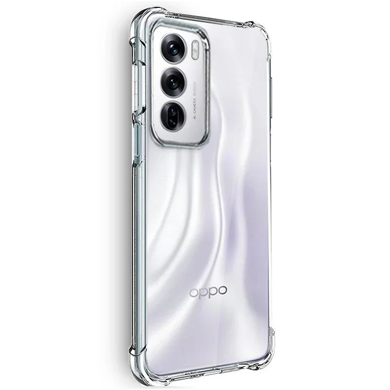 Carcasa COOL para Oppo Reno 12 5G AntiShock Transparente - PixelPlaza