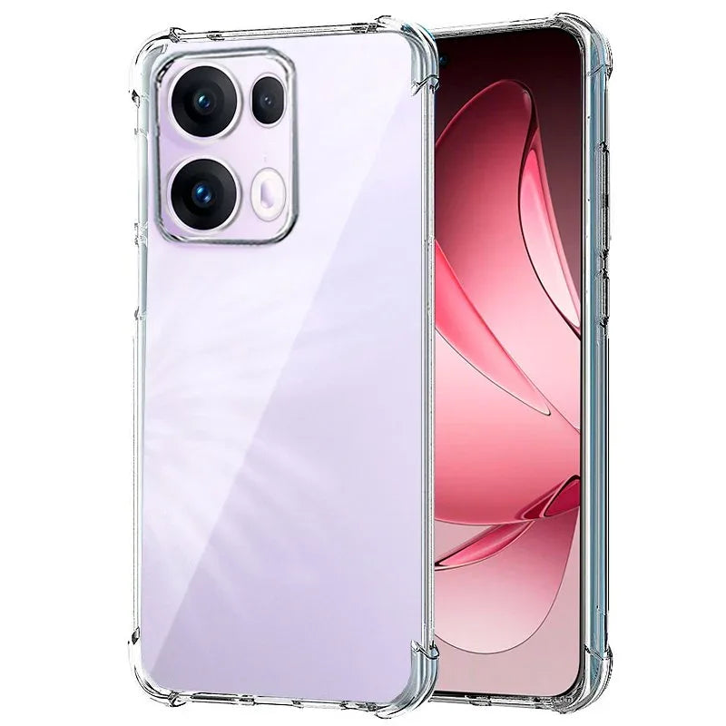 Carcasa COOL para Oppo Reno 13 Pro 5G AntiShock Transparente - PixelPlaza