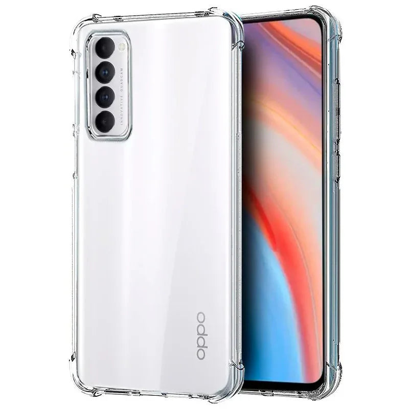 Carcasa COOL para Oppo Reno 4 Pro AntiShock Transparente - PixelPlaza