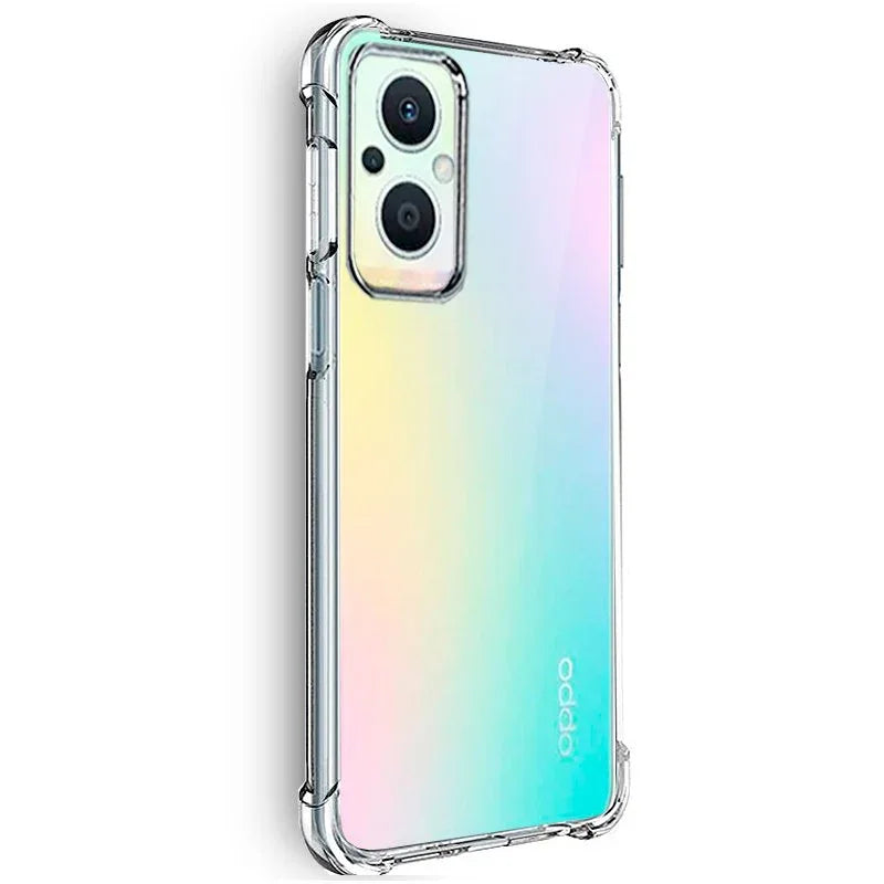 Carcasa COOL para Oppo Reno 8 Lite 5G AntiShock Transparente - PixelPlaza
