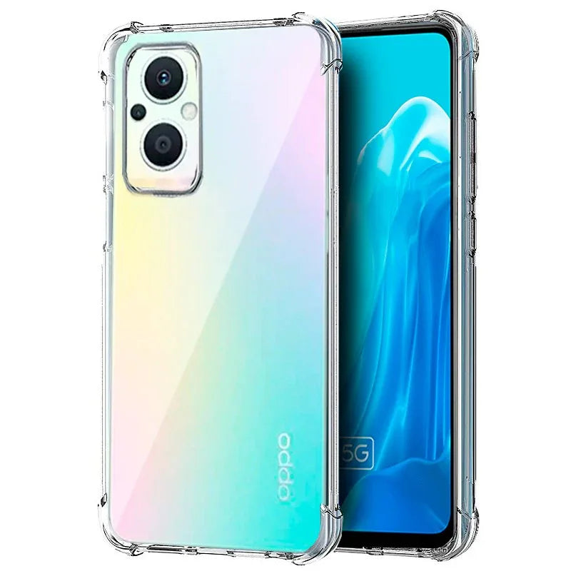 Carcasa COOL para Oppo Reno 8 Lite 5G AntiShock Transparente - PixelPlaza
